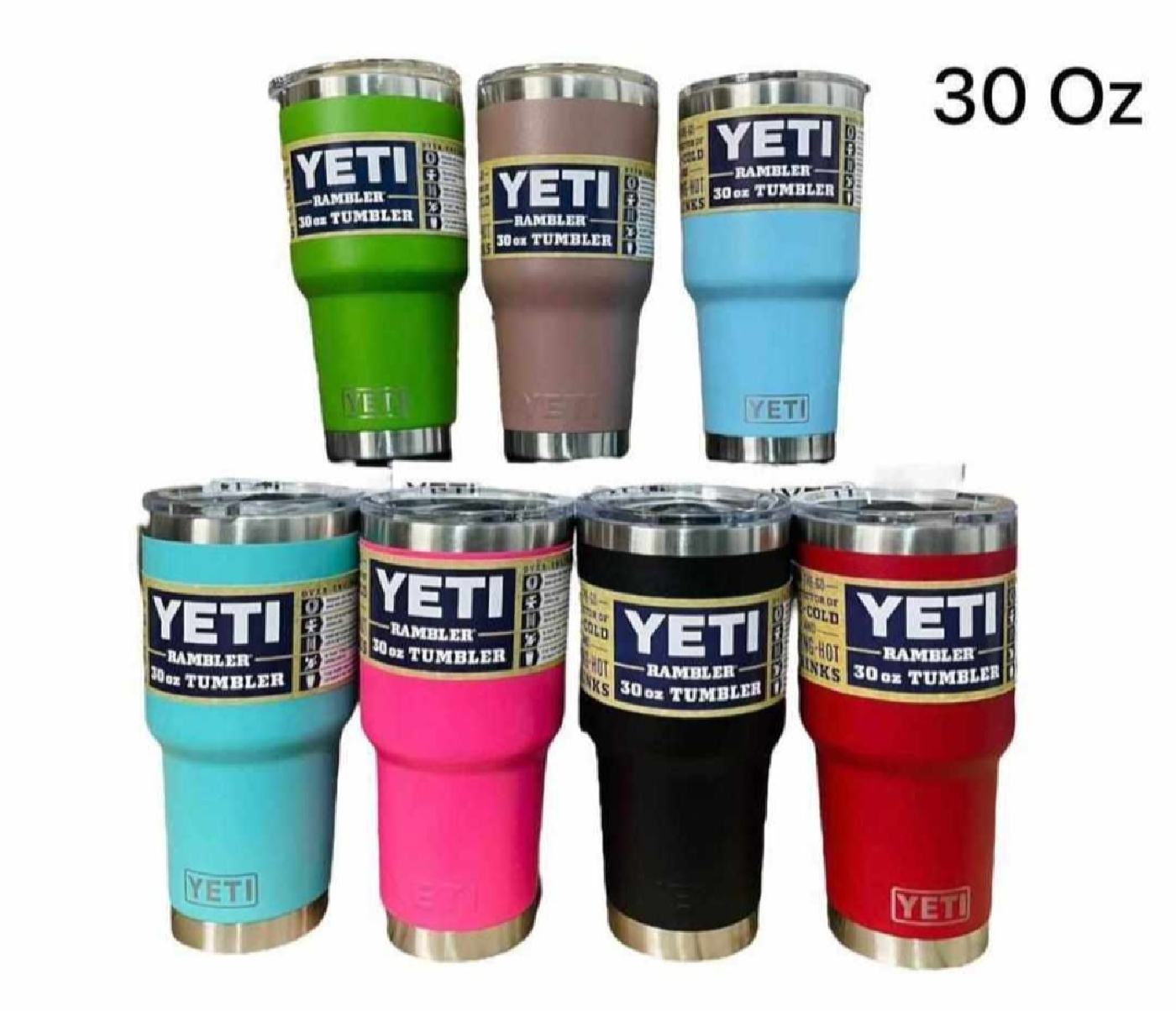 TERMO YETI 30 ONZAS TUMBLER + TAPA