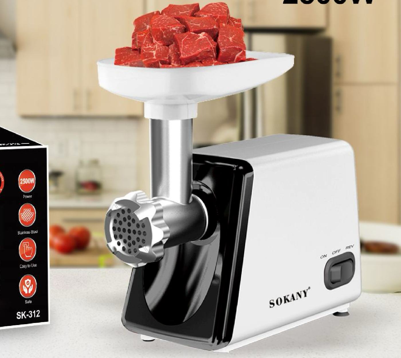 MOLINO DE CARNE SOKANY SK-312