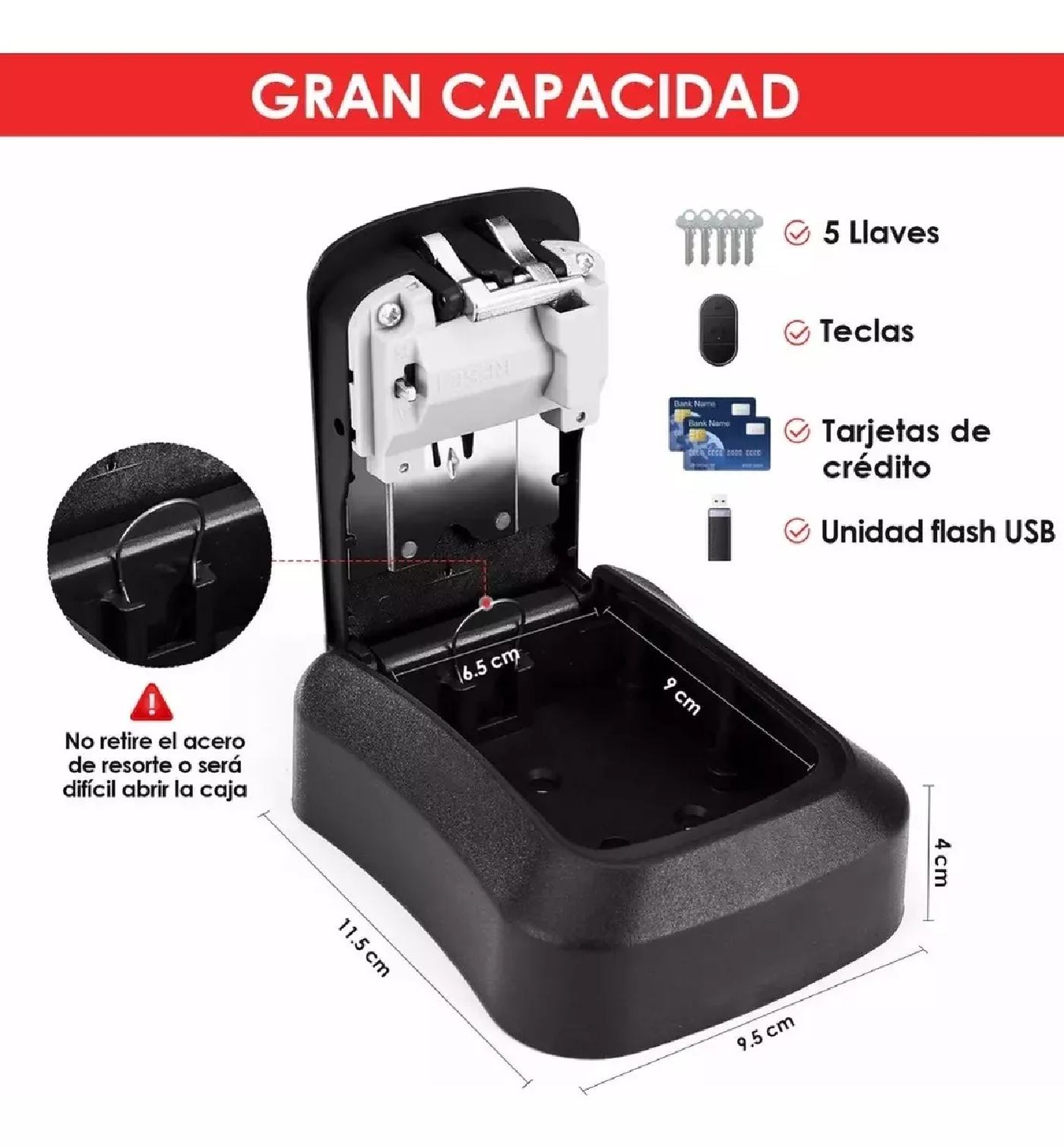 CANDADO CAJA FUERTE