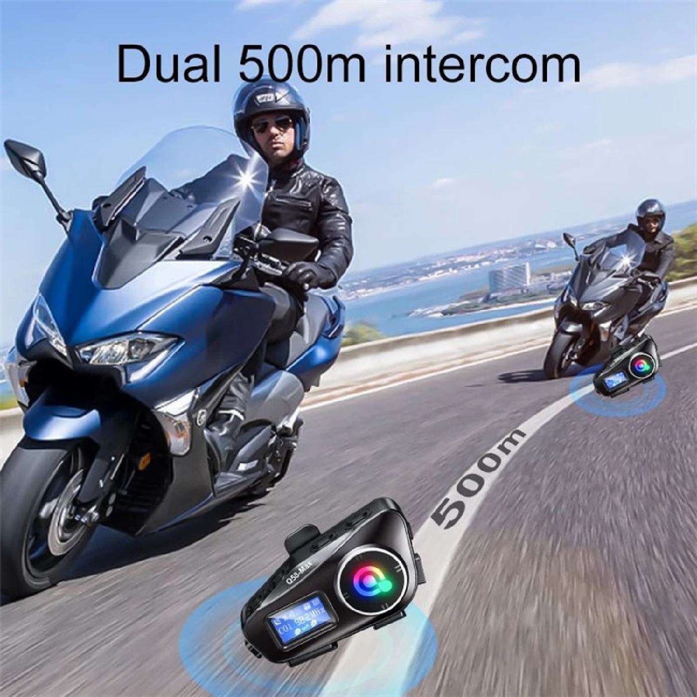 INTERCOM MOTO Q-58 MAX 