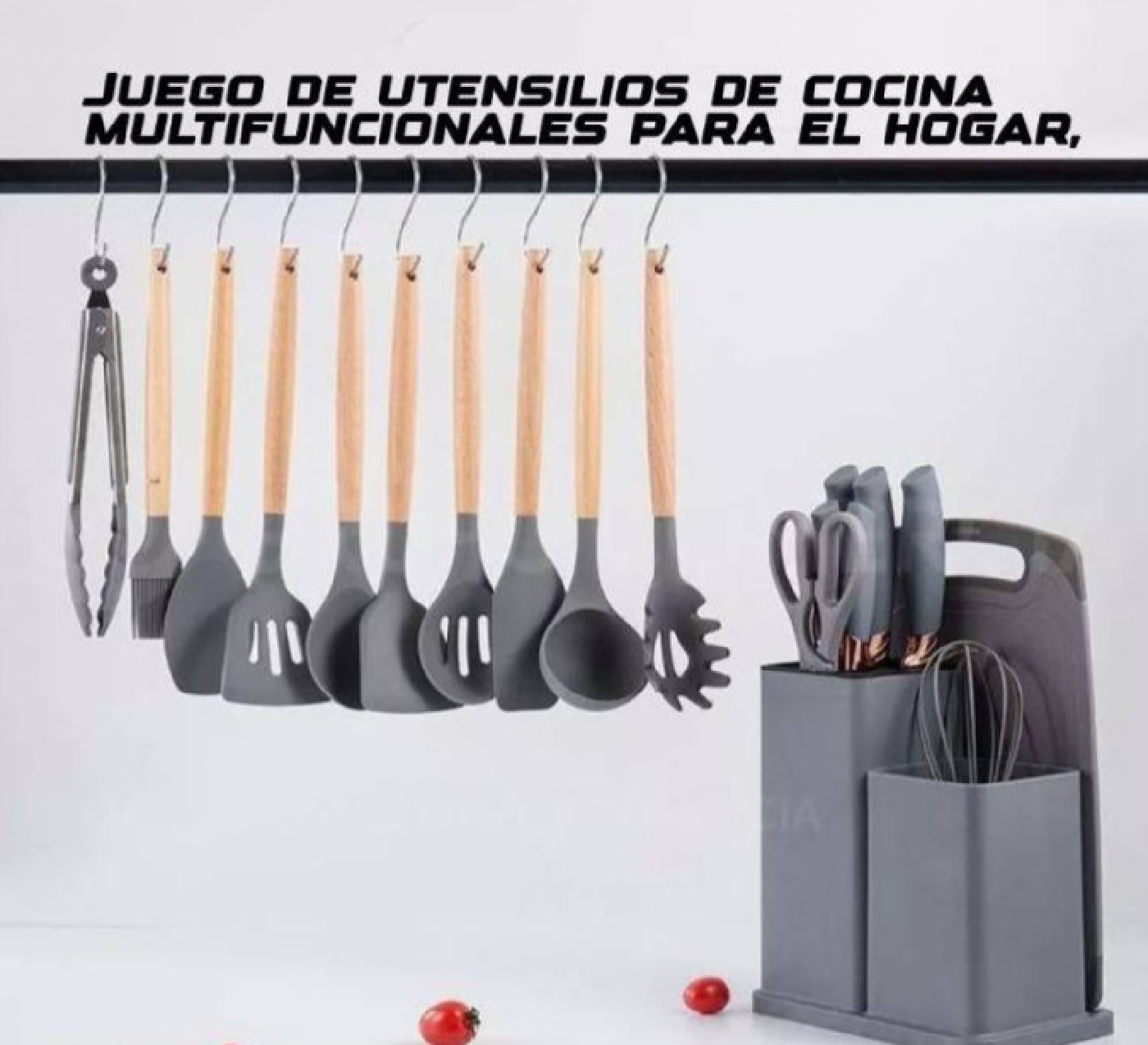 UTENSILIOS SET x19 PIEZAS KITCHENWARE