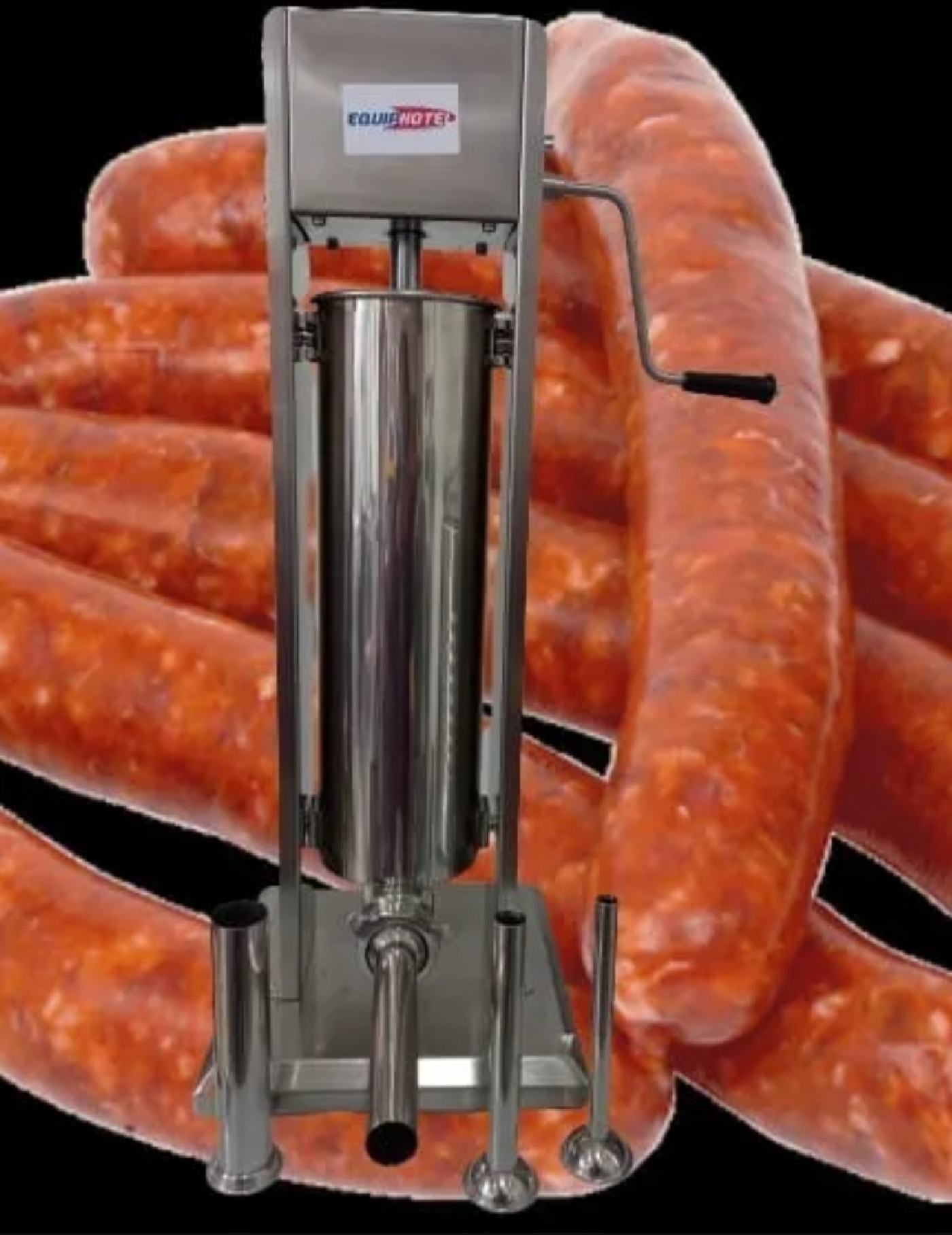 EMBUTIDORA PROFESIONAL DE CHORIZO/SALCHICHAS/RELLENA/LONGANIZA - 7 LITROS!!!