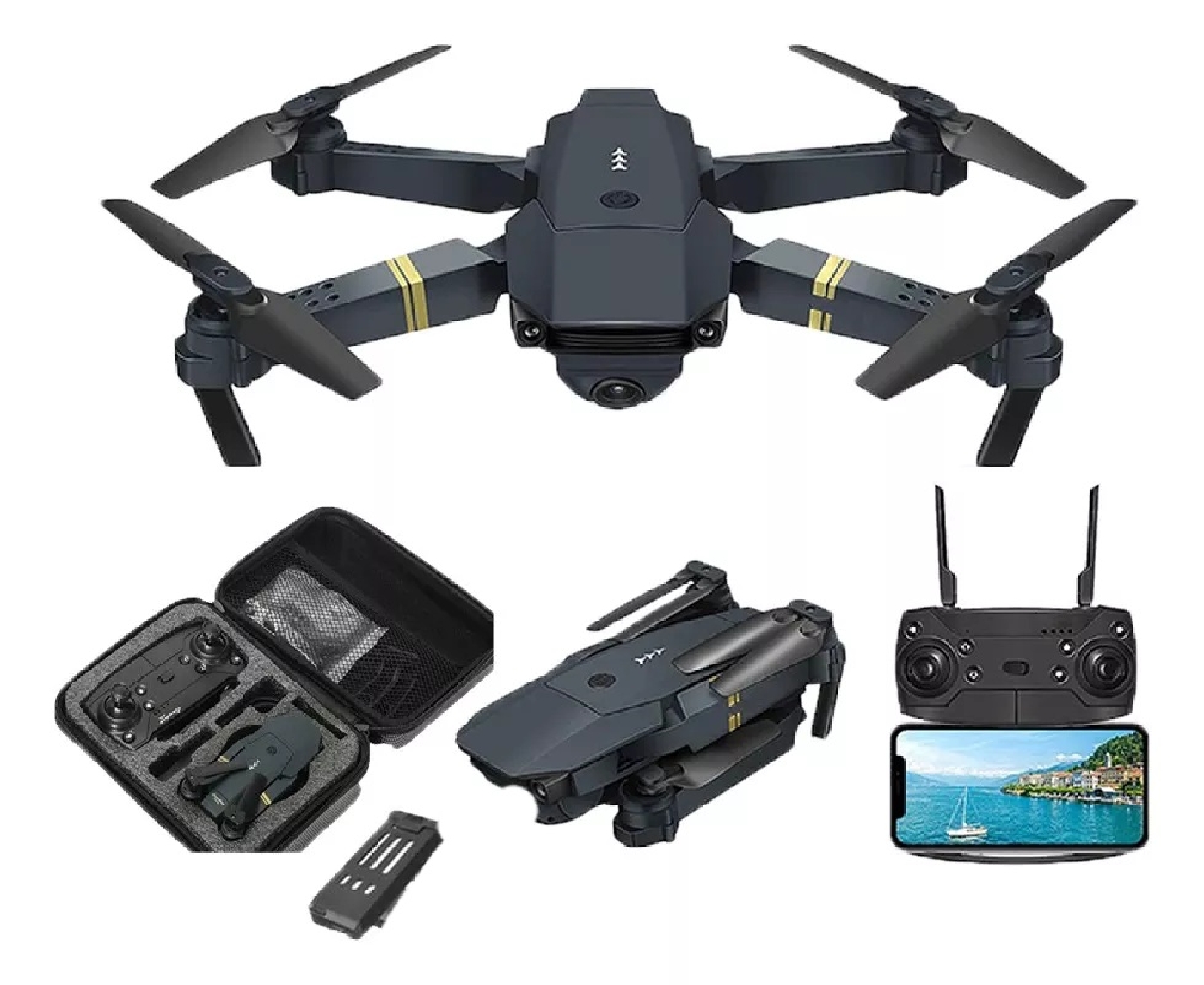 DRONE PRO 998 CÁMARA WIFI