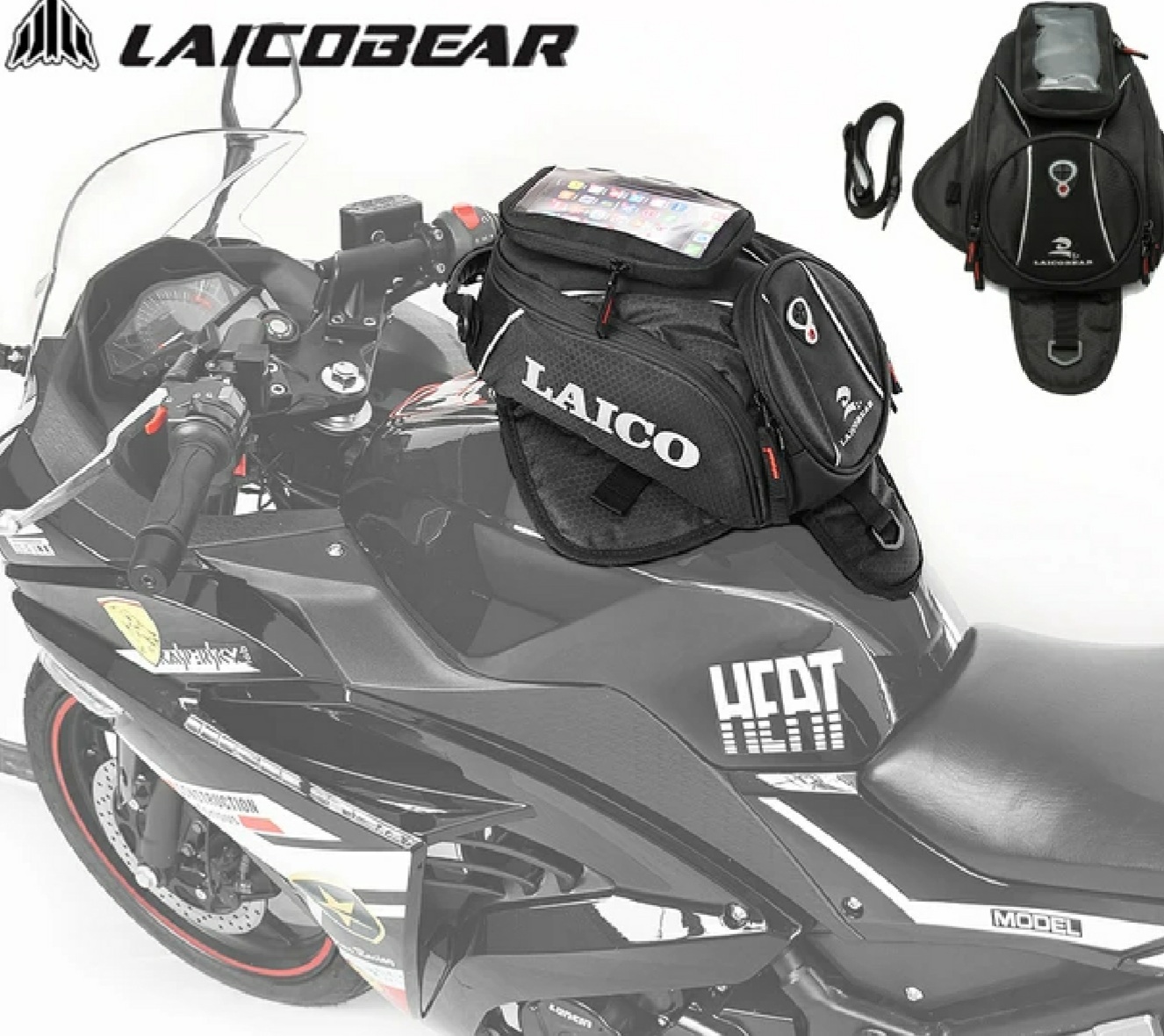 MALETA MOTOCICLETA TANK BAG LAICOBEAR